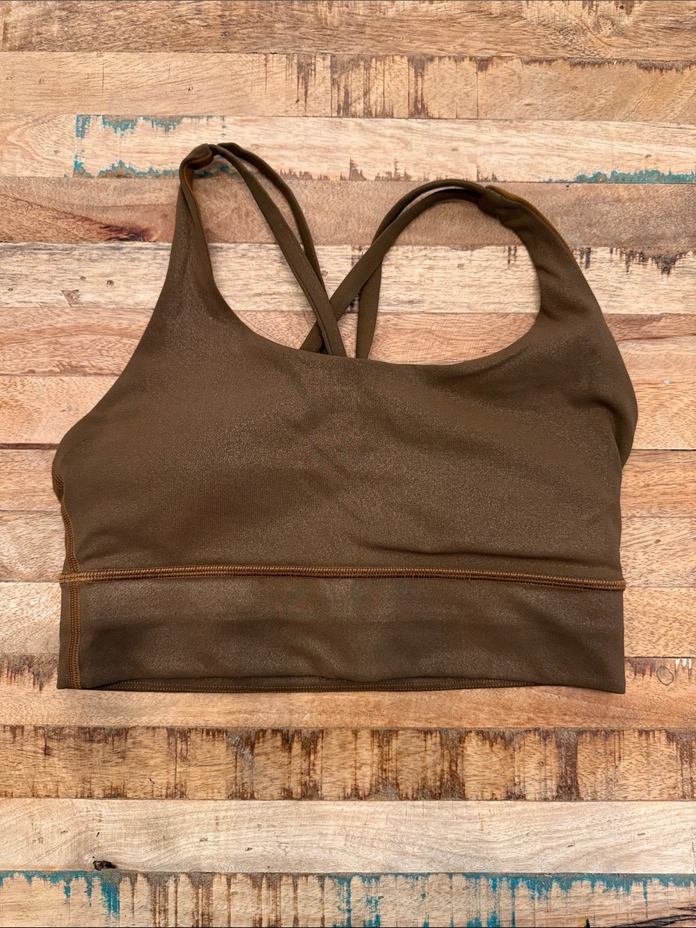 Lululemon Energy Bra gold/brown